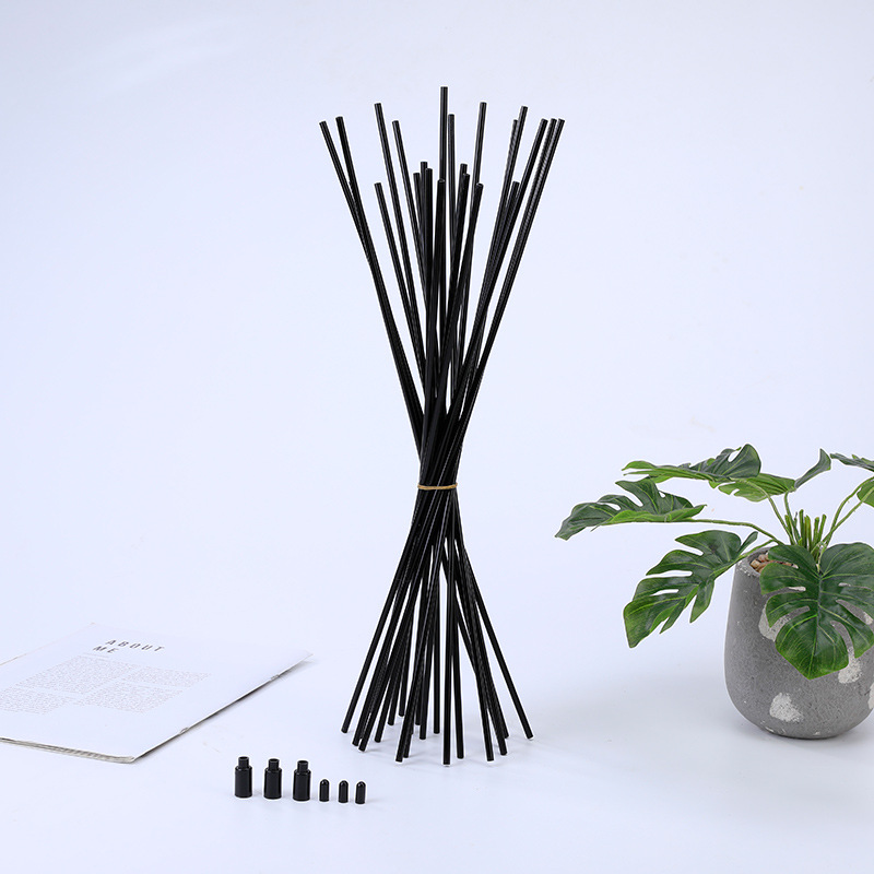 Cross-border toy cat stick accessories tube PP plastic support rod hard plastic tube hollow black rod pet supplies accessories