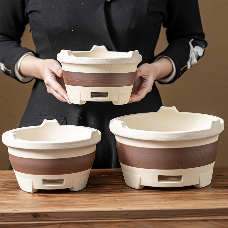 Cooking tea around the stove, barbecue stove, charcoal stove, charcoal stove, mud stove, clay stove, large portable tea stove, camping outdoor