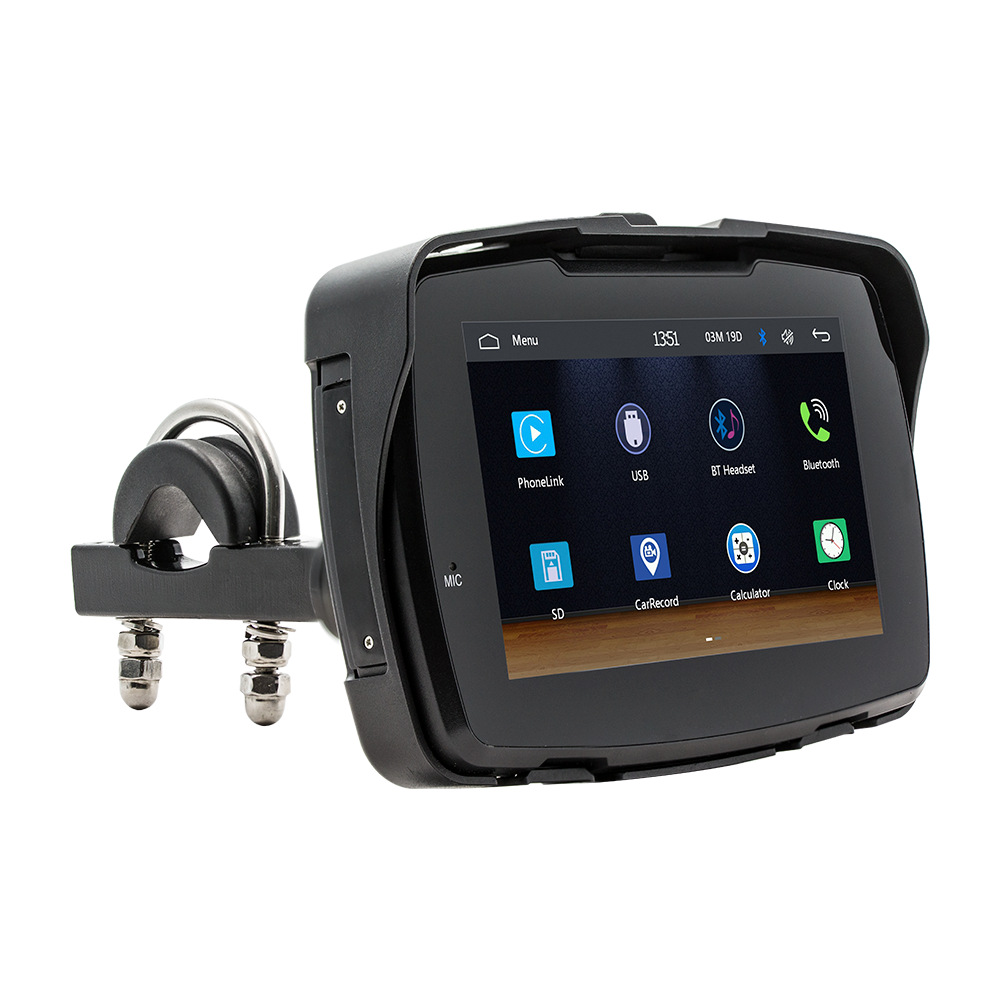 Universal Wireless Motorcycle Display Global Positioning System Navigator Car Android System BT 5 British