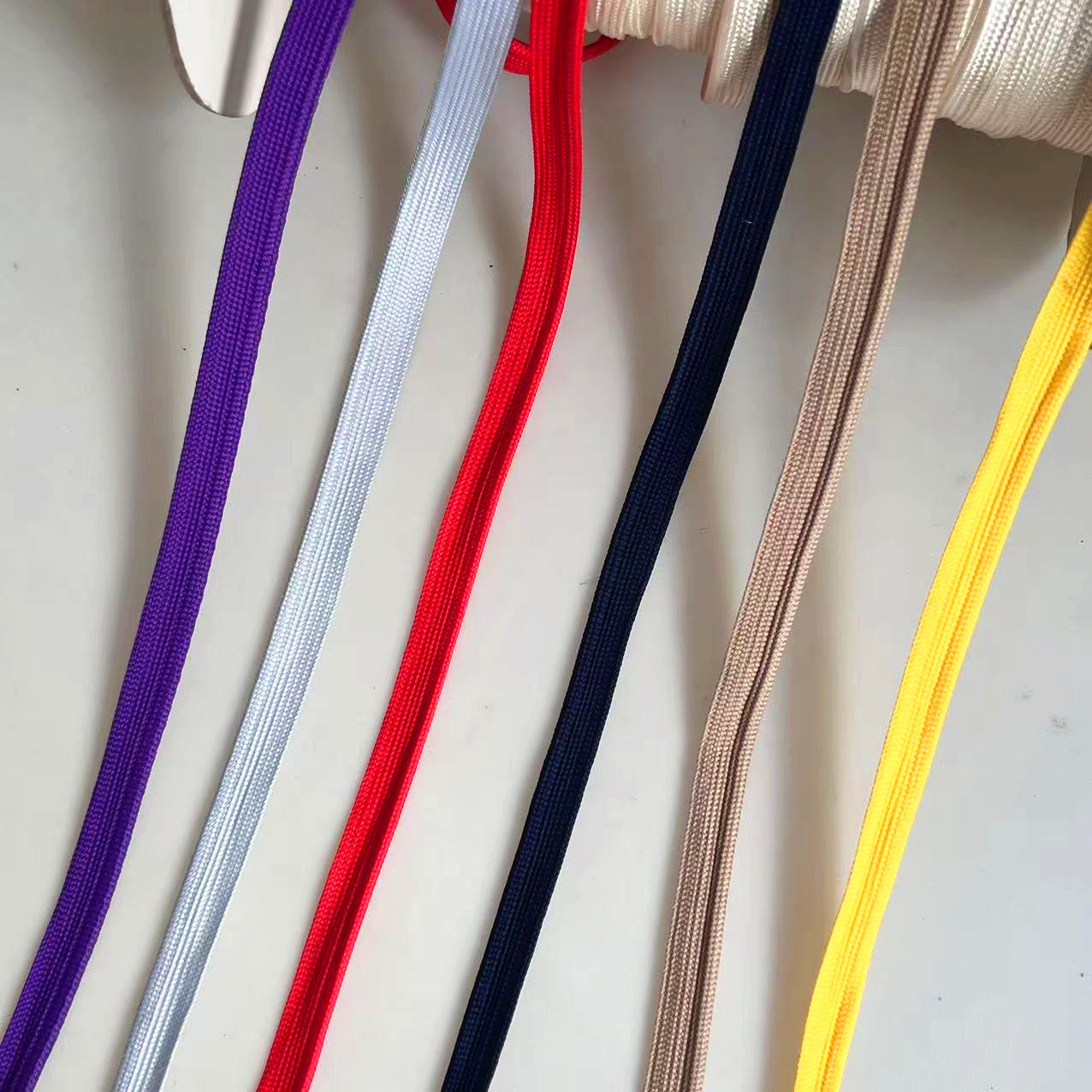 Spot 124 color sub-master tape woven piping strips edge pillowcase bed cover curtains webbing edge tape accessories 4