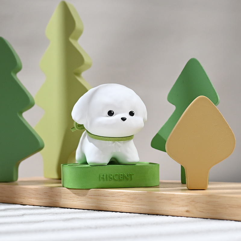 Holiday gift source manufacturer puppy diffuser stone aromatherapy essential oil indoor fireless aromatherapy desktop accessories