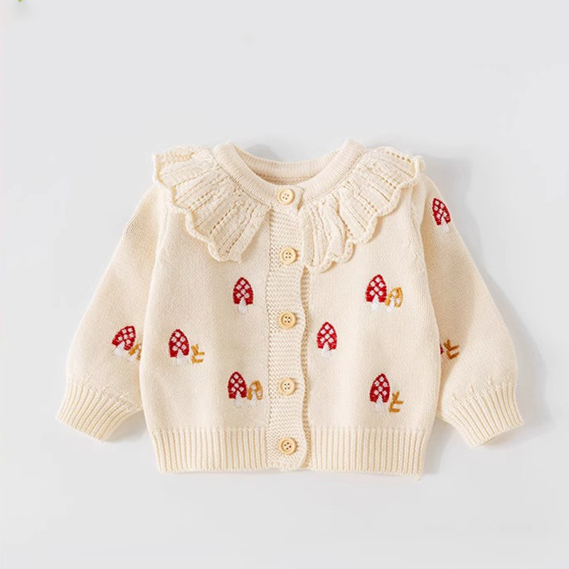 Baby Autumn Sweater Cardigan Toddler Autumn Knitted Sweater Sweater Girl Baby Clothes Spring Autumn Jacket