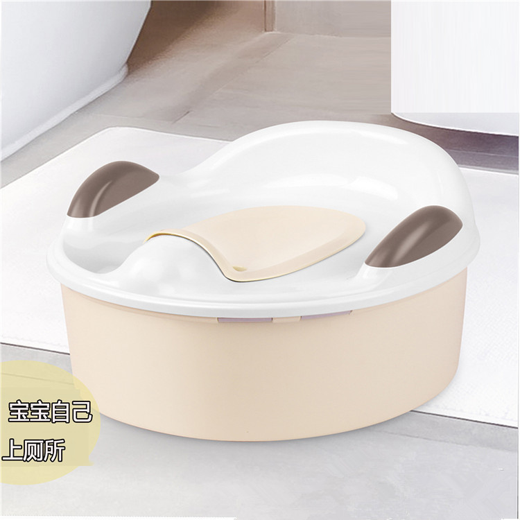 Three-in-one children's toilet, baby toilet seat, infant and toddler toilet training toilet potty with armrests