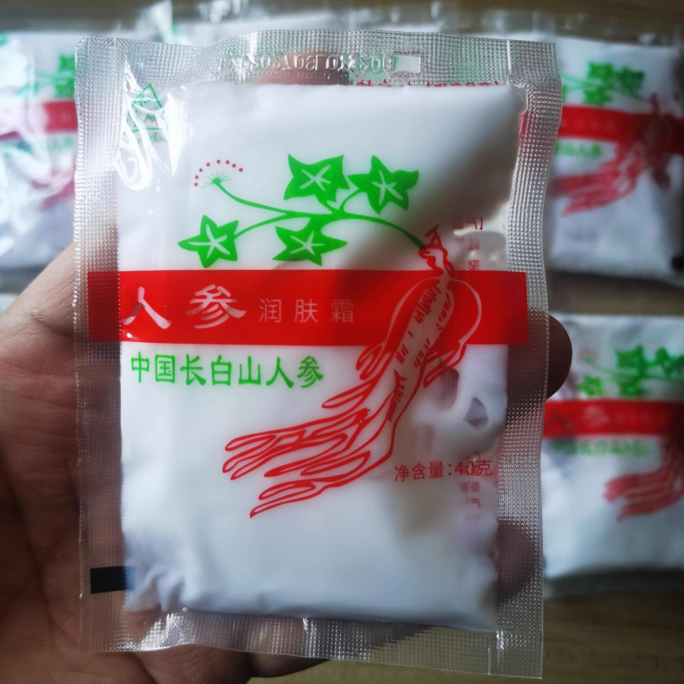 Ginseng Snow Cream Ginseng Moisturizing Cream 40g/bag
