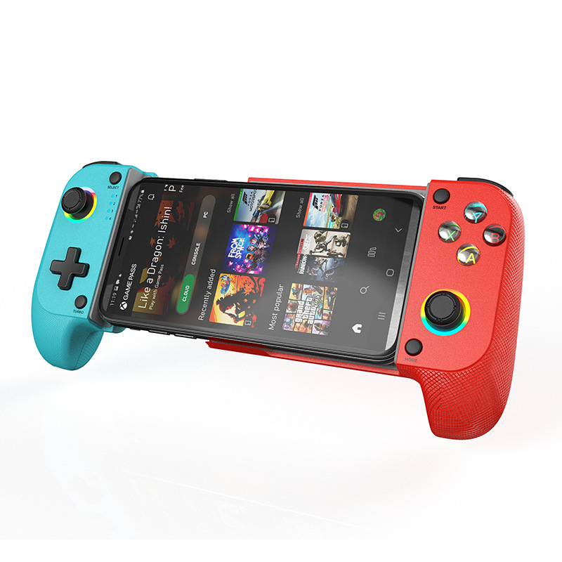 Suitable for IOS and Android mobile phone Bluetooth wireless game controller Sethek stretchable mobile game controller