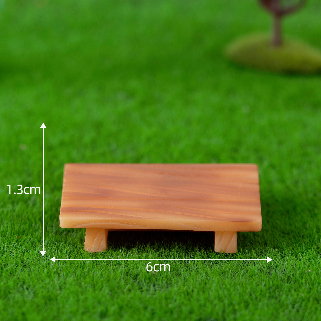 Micro-landscape creative little rabbit cooking tea party around the stove gardening landscaping DIY decoration accessories desktop small ornaments 8