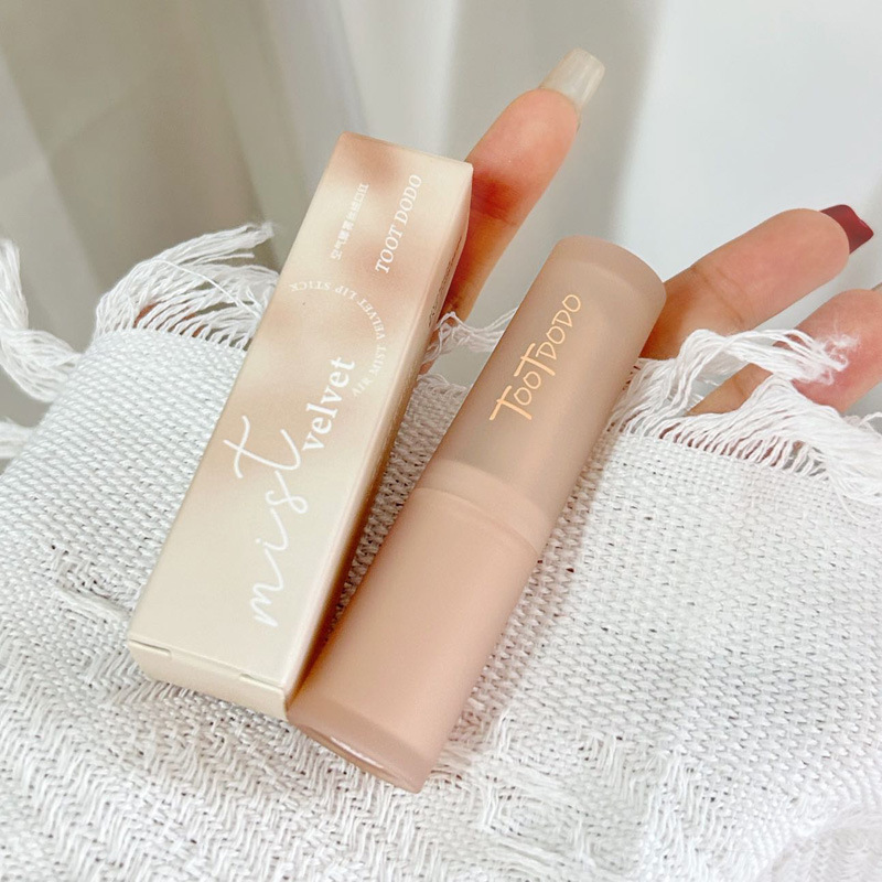 TootDodo lipstick air mist velvet enhances complexion long-lasting non-stick cup soft matte nude lipstick