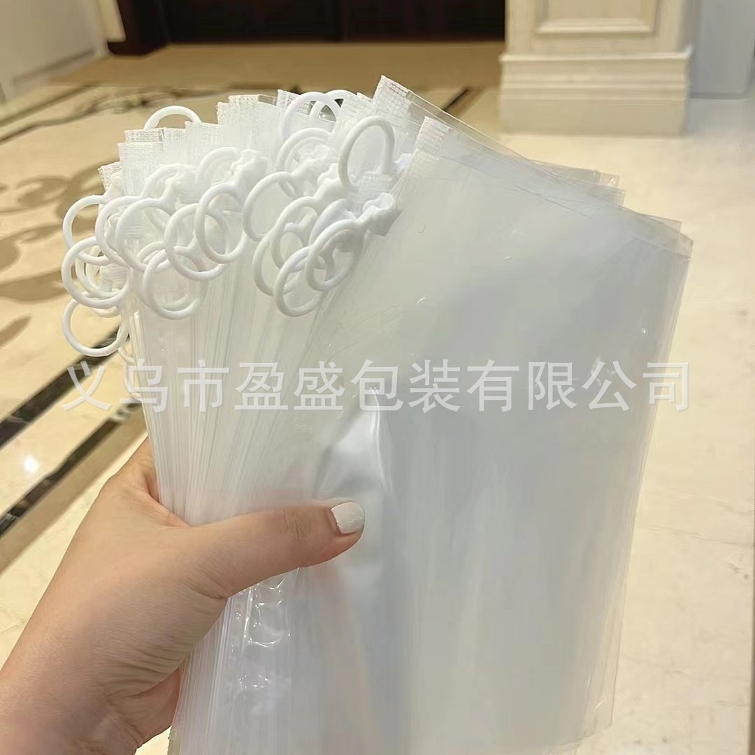 Moisture-proof Thickened Storage Bag Toy Classification Travel Portable Artifact Cosmetics Distribution Bag Transparent Pull-tab Bag 2