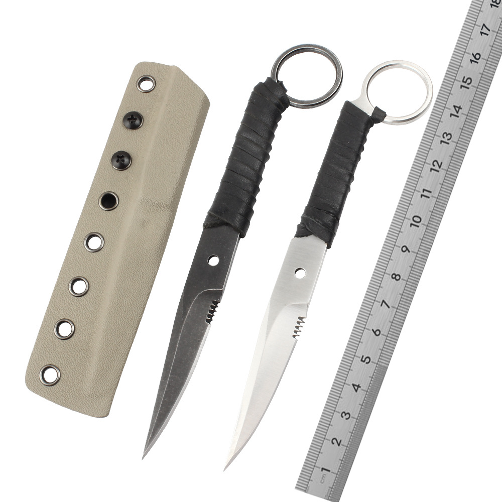 Bastinelli fixed knife multi-function pocket tactical survival knife field knife portable outdoor knife tool