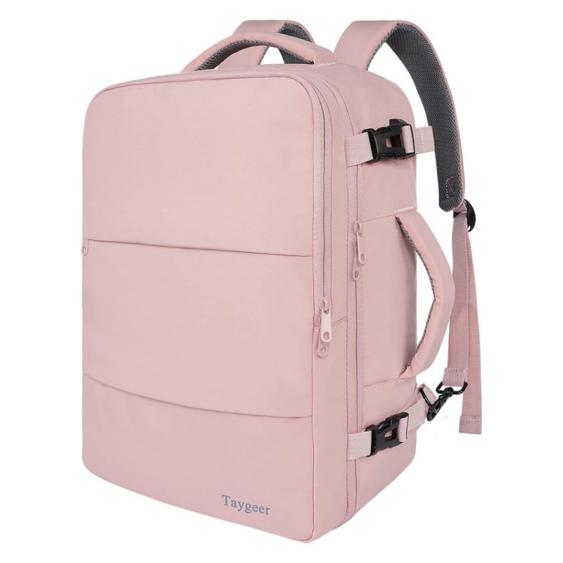 New Travel Backpack Carry-On Backpack with Charging Port and Shoe Pocket, TSA 15.6 Inch Laptop