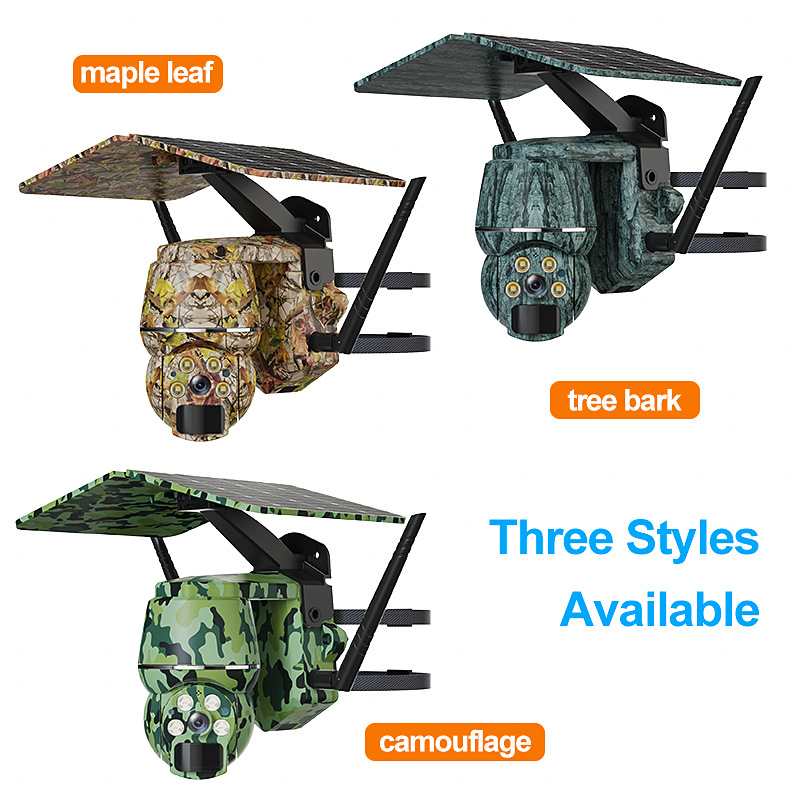 Camera surveillance outdoor 4G CCTV security wifi camera solar electric Камера