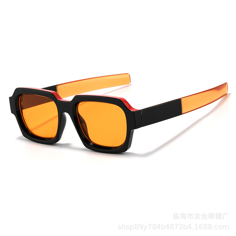 Fashion classic, colorful fashion party, sun, cross-border foreign trade, trendy street photography, versatile retro sunglasses, cool glasses