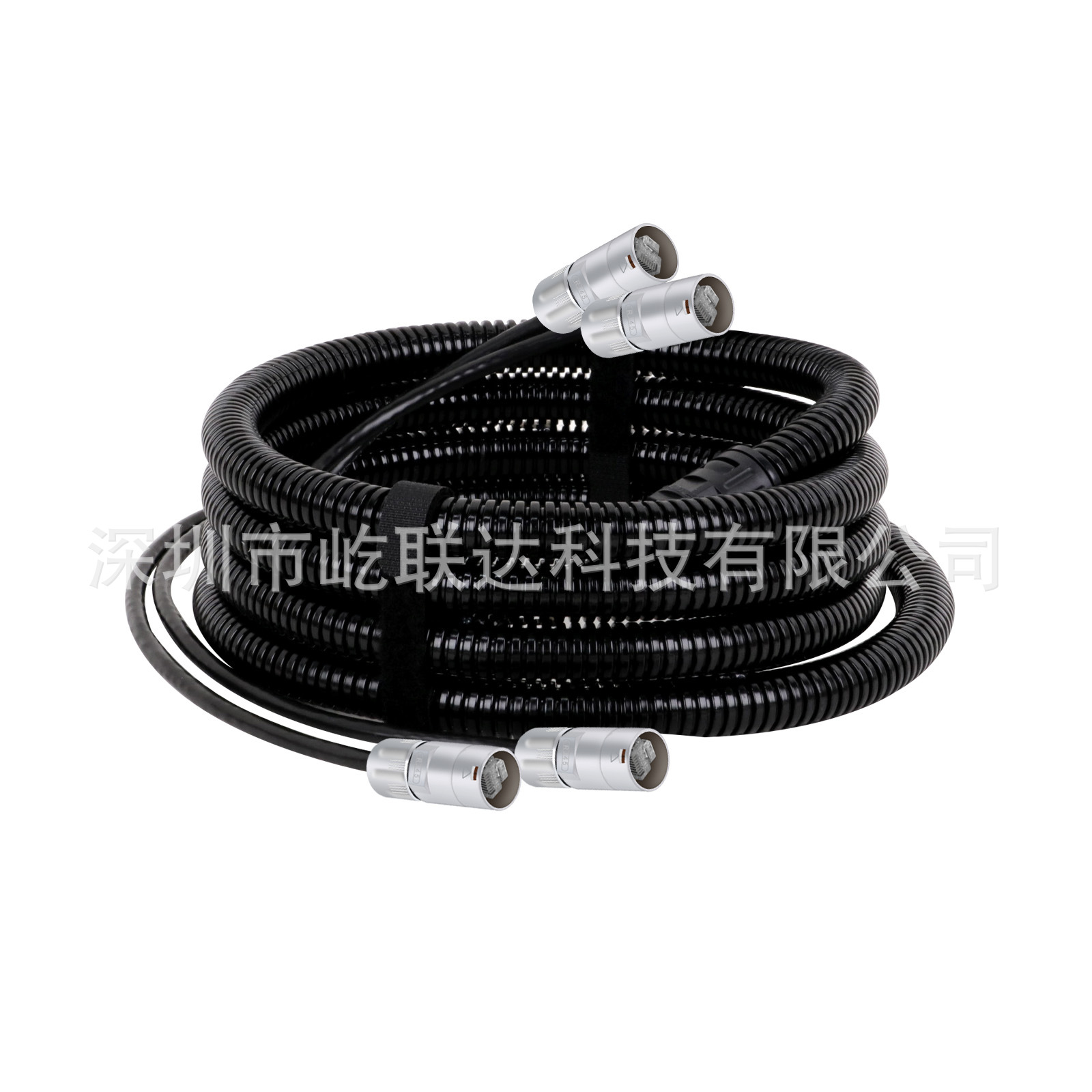 Shielded cable audio cable two-in-one Category 5e 6 network cable Ethernet network cable combination cable composite cable finished cable