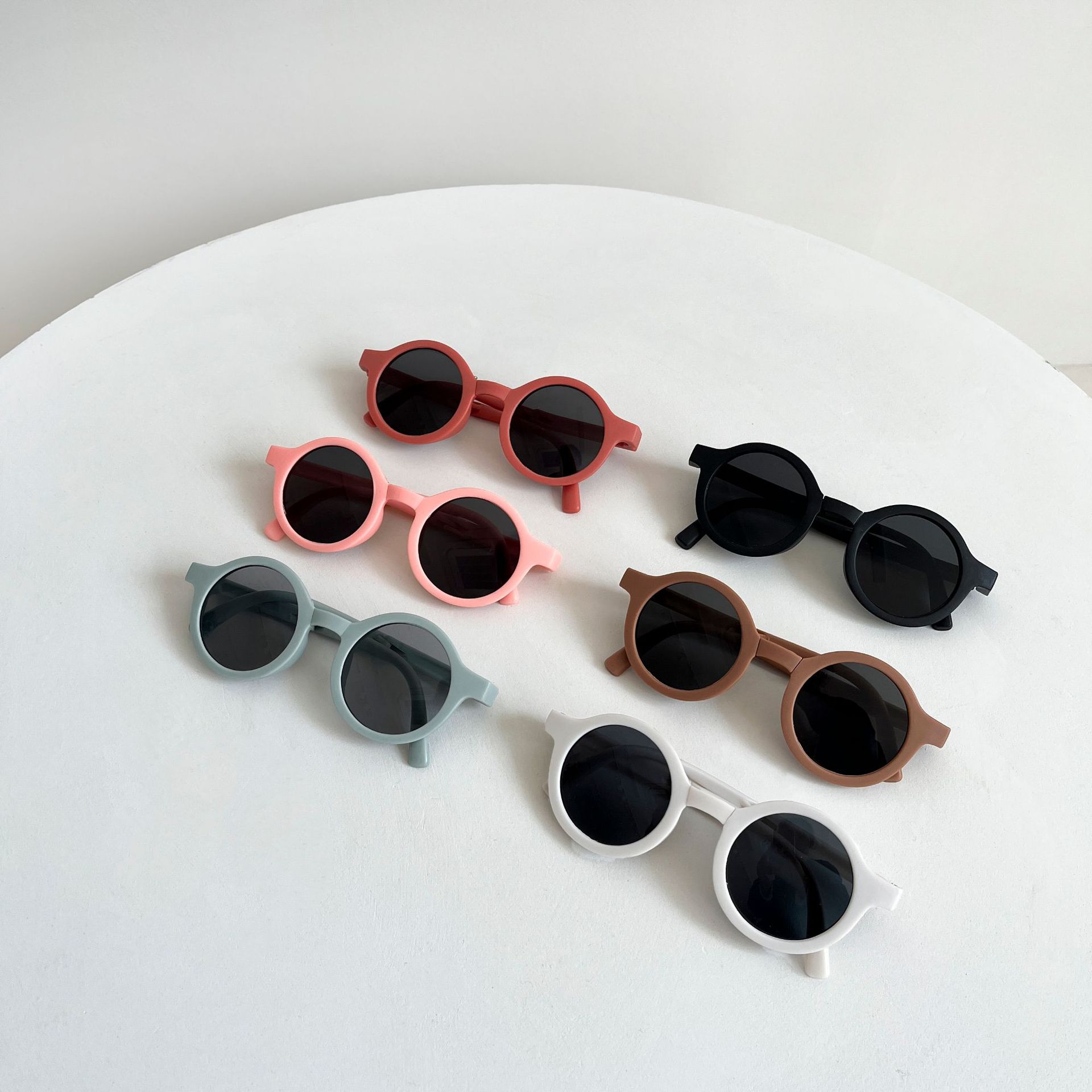 Children's sunglasses, foldable sunglasses, boys' anti-UV sunglasses, fashionable baby sunglasses, baby summer