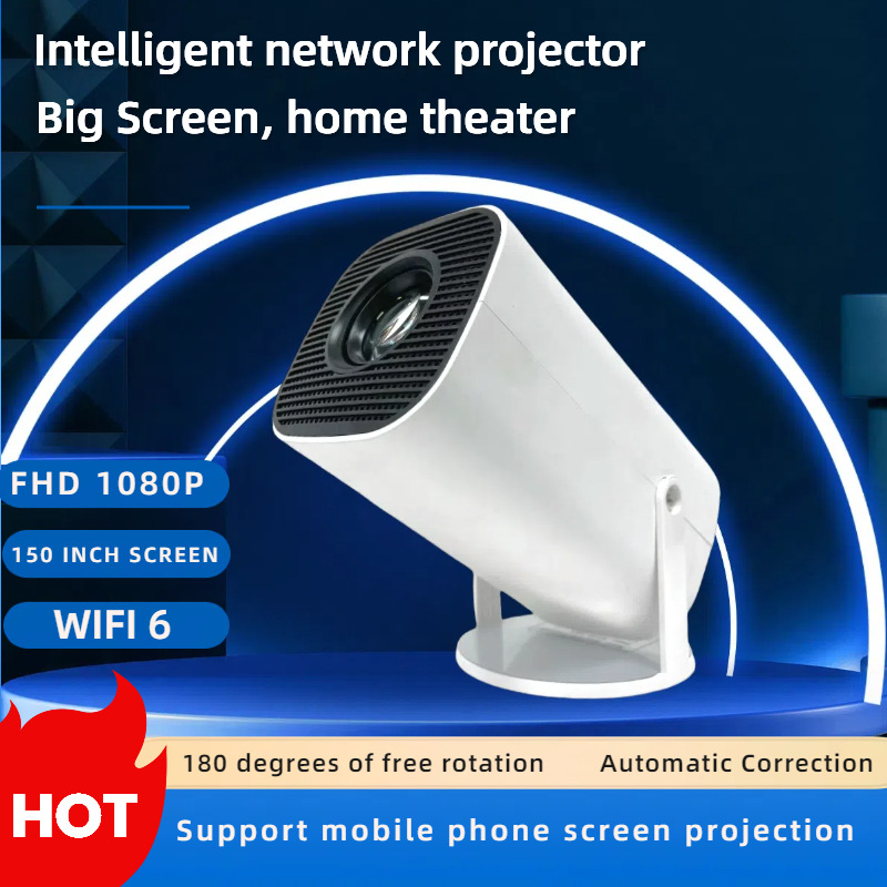 Cross-border mini projector p30pro Android HD 4k home theater portable mobile phone projector