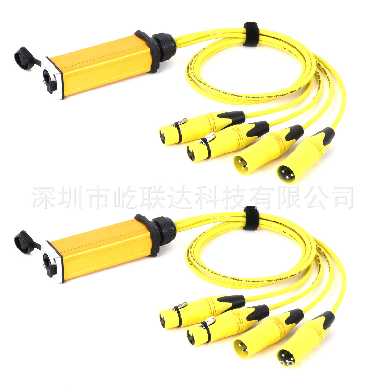 Waterproof RJ45 shielded network signal cable Ethernet power cable microphone microphone cable audio cable