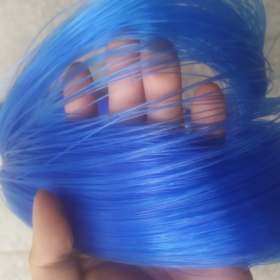 Blue fishing line, colored fishing line, braided fishing line, monofilament fishing line, hand dropped fishing line, nylon sea fishing line, 100 meters