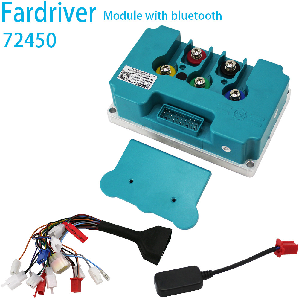 Fardriver Nanjing Fardrive ND72450 sine wave vector field weakening controller 200/450A with Bluetooth