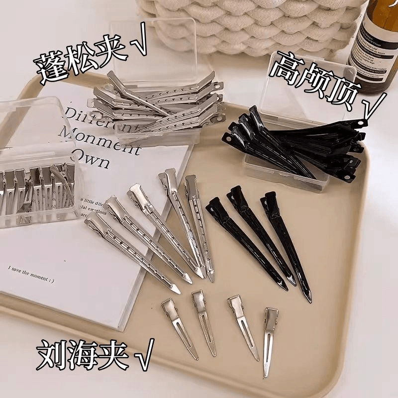 Cute hairpin for women with fluffy hair roots, high skull bangs clip, forehead duckbill clip, positioning clip, hairpin for hair accessories 5