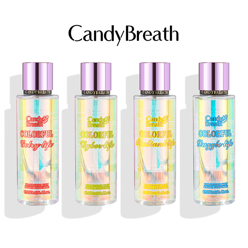Cross-border foreign trade perfume 250ml women's fragrance body mist body spray popular long-lasting perfumes