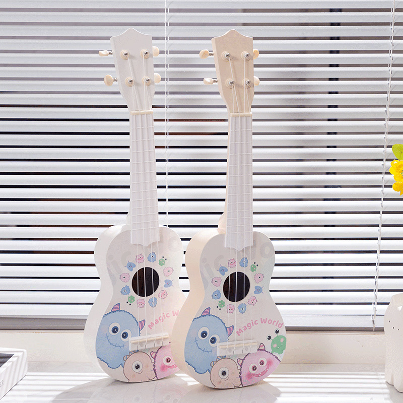 Ukulele beginner male and female students good-looking entry-level instrument self-taught small guitar cute little monster ins style