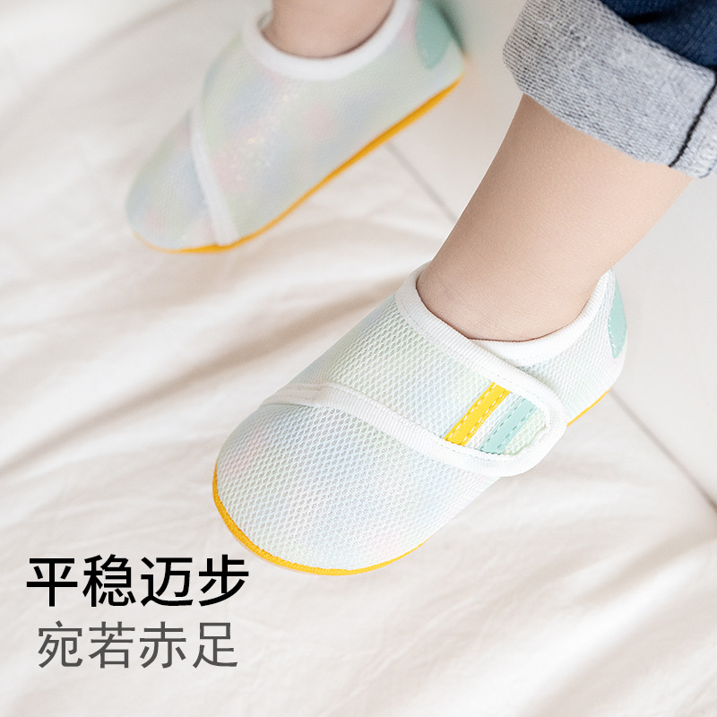 Newborn baby toddler shoes summer baby shoes socks floor shoes non-slip soft bottom infant indoor baby shoes