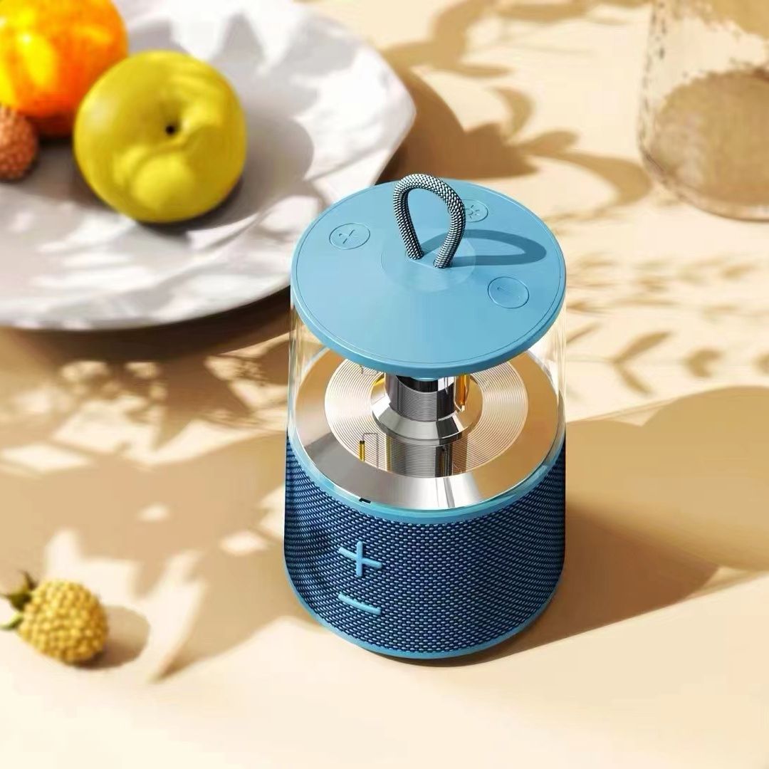 Camping Audio Outdoor Portable Cool Mobile Headphones Atmosphere Wireless Bluetooth Speaker High Quality Subwoofer