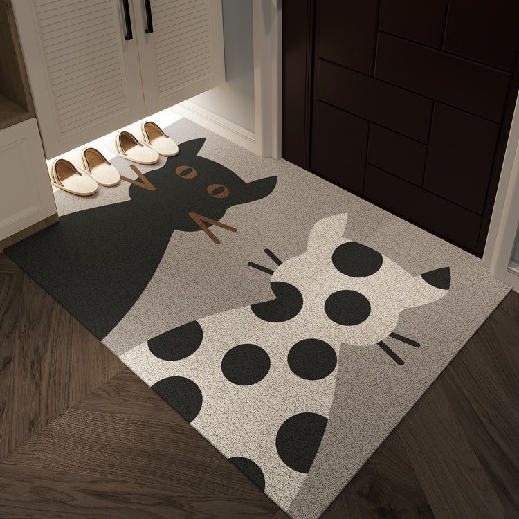 Floor mats for household wire loops for entrance doors, carpets, cartoon floors, doorways, indoor portals, floor mats, cartoon floor mats