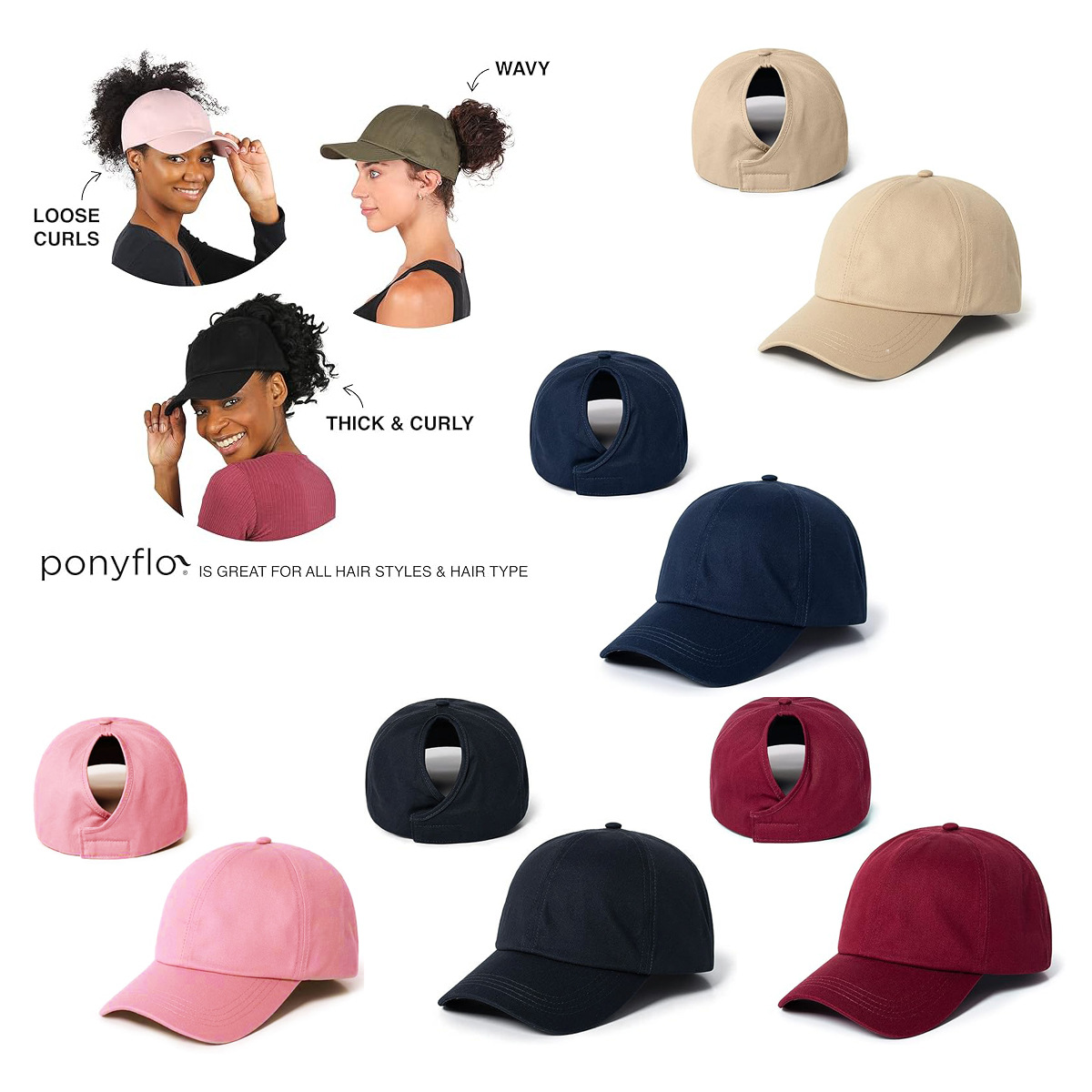 Cross-border autumn and winter baseball cap ponytail cap lined with double-layer hair care cap sports cap back open buckle style outdoor