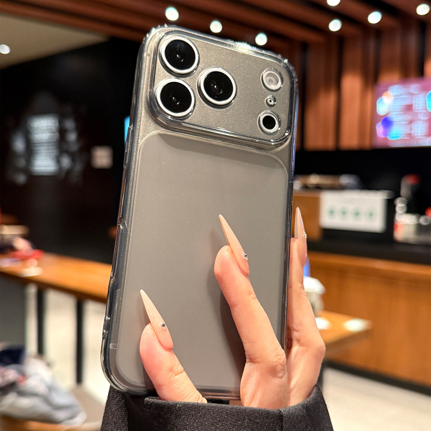 Suitable for Apple 17 mobile phone case, new iPhone 16 Promax ultra-thin ice feel 15 frosted transparent 14 anti-fingerprint