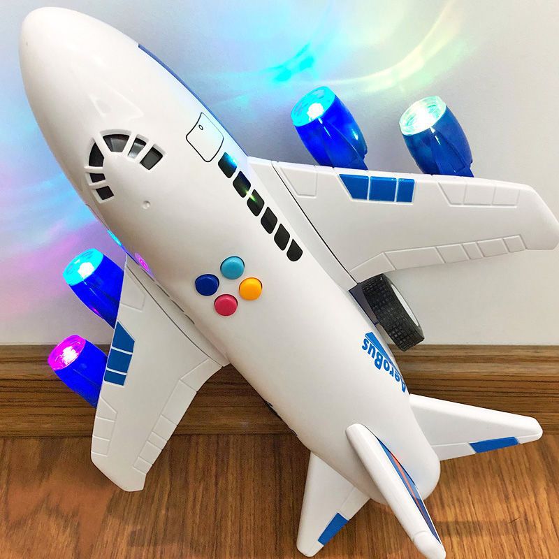 Toy airplane large remote control children boy large toy car model baby child development intelligence independent station