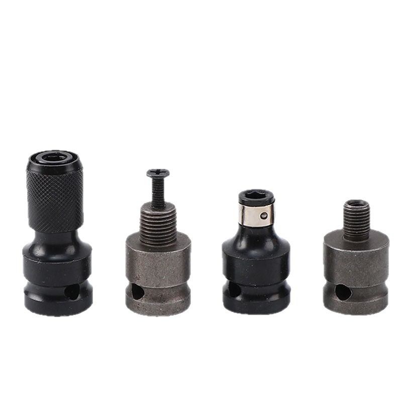 Electric wrench socket conversion head conversion joint wind cannon electric wrench adapter connecting rod clip-type ratchet 6