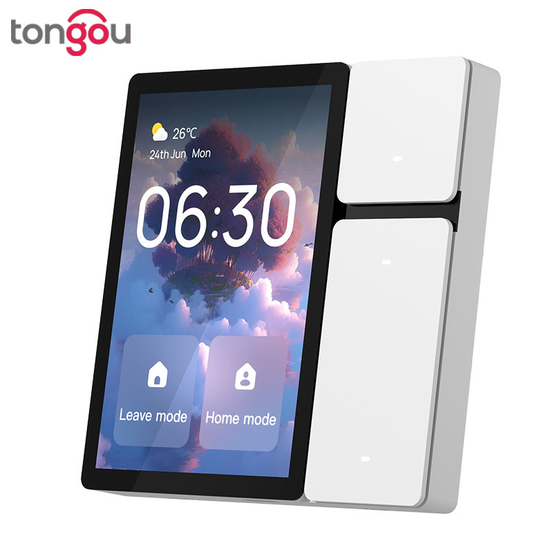 WiFi 3.5 inch smart home control panel Bluetooth Sigmesh wall switch LCD screen AliExpress