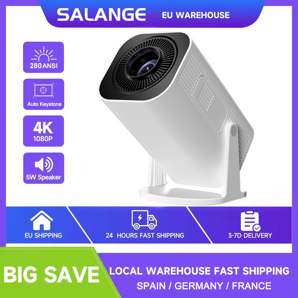 Cross-border P330 mini projector Android 11.0 HD 1080P home theater portable mobile phone projector