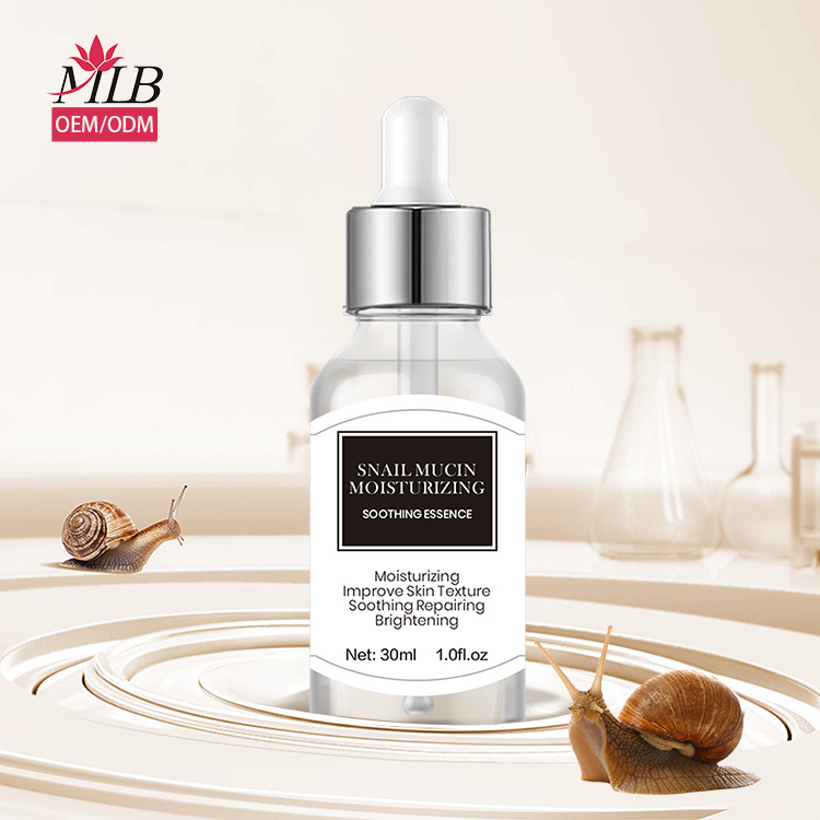 Cross-border customized snail mucus moisturizing and soothing essence soft skin facial essence OEM OEM processing and customization