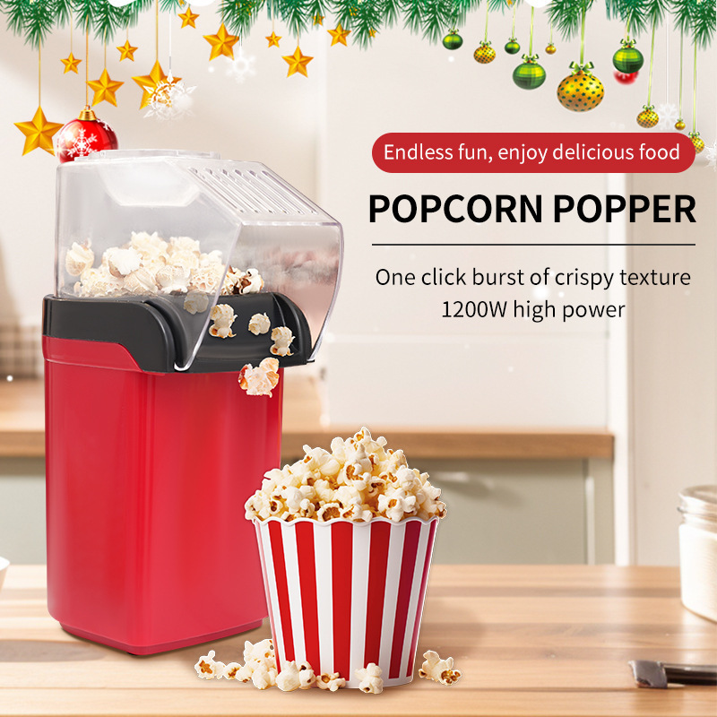 Foreign trade cross-border popcorn machine electric hot air valley wind household popcorn machine popcorn machine