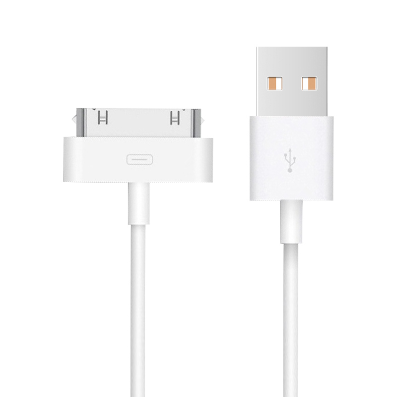 Suitable for iphone4s data cable, apple 4 charging cable, ipad2, apple mobile phone, ipod old model, wide mouth and wide head