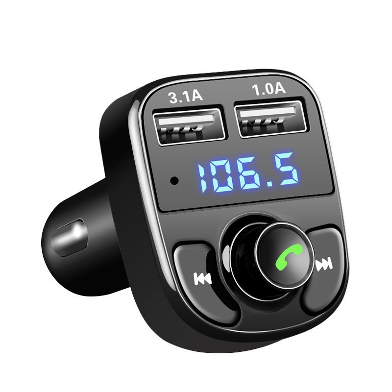 Car mp3 player x8 car mobile phone charger USB cigarette lighter car charger car bluetooth fm transmitter