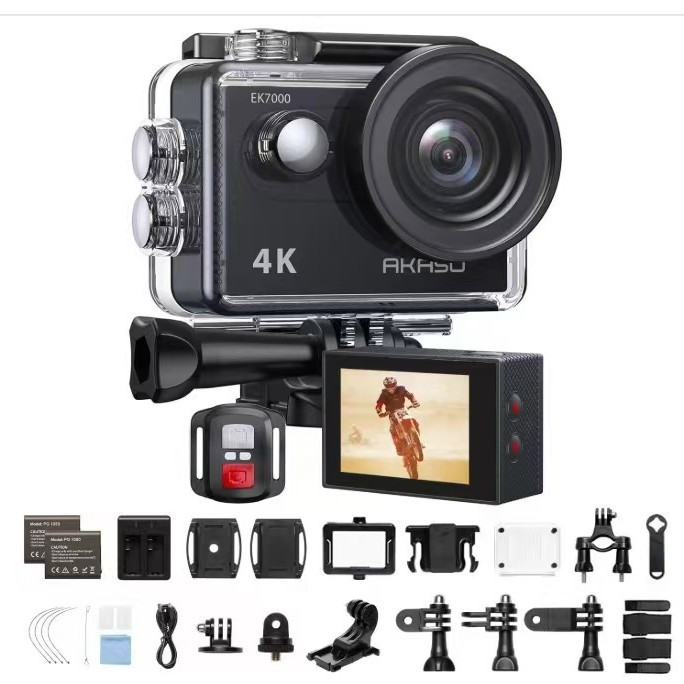 4K action camera wifi camera diving action camera outdoor cycling HD digital waterproof camera