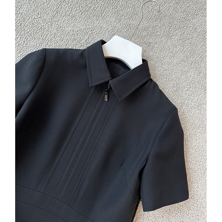 Spot cattle goods C grade! D*O* elegant Italian D blended short-sleeved dress dropshipping