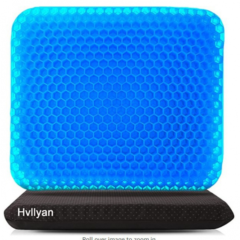 Wholesale Summer Ice Pad Japanese Honeycomb Gel Cushion Office Sedentary Silicone Butt Pad Car Cooling Seat Cushion