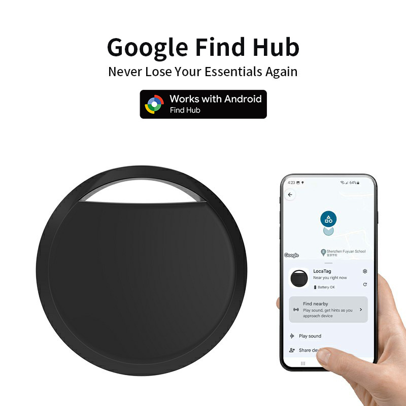 Google Find HUB search anti-lost device Google Android iTag locator pet product anti-lost locator