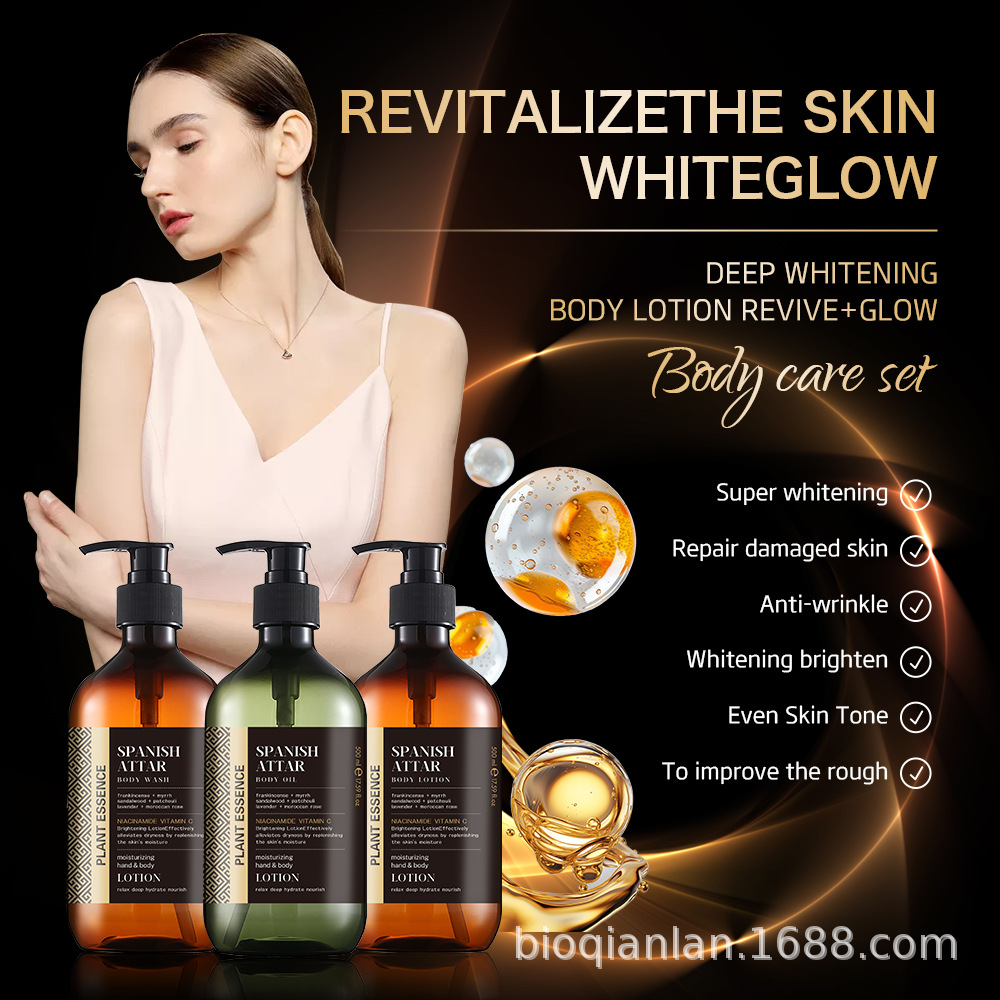 Cross-border foreign trade deep moisturizing cleansing care improves skin Spanish fragrance body lotion shower gel body oil