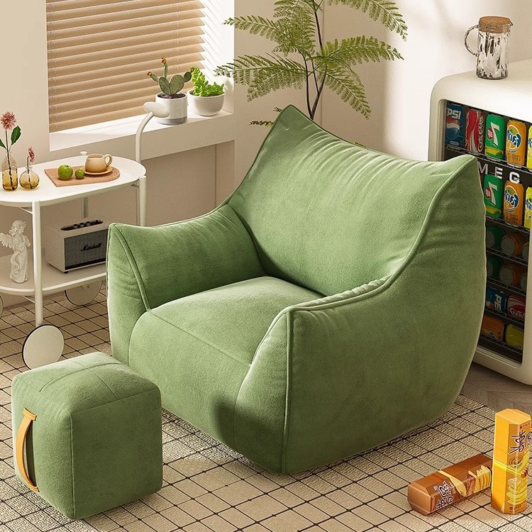Lazy sofa can lie down and sleep on bean bag sofa bedroom single sofa bedside tatami balcony leisure sofa chair