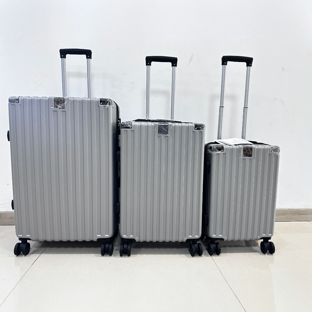 Foreign trade new suitcase three or four piece set 20/24/28 inch suit wholesale trolley case password box travel luggage