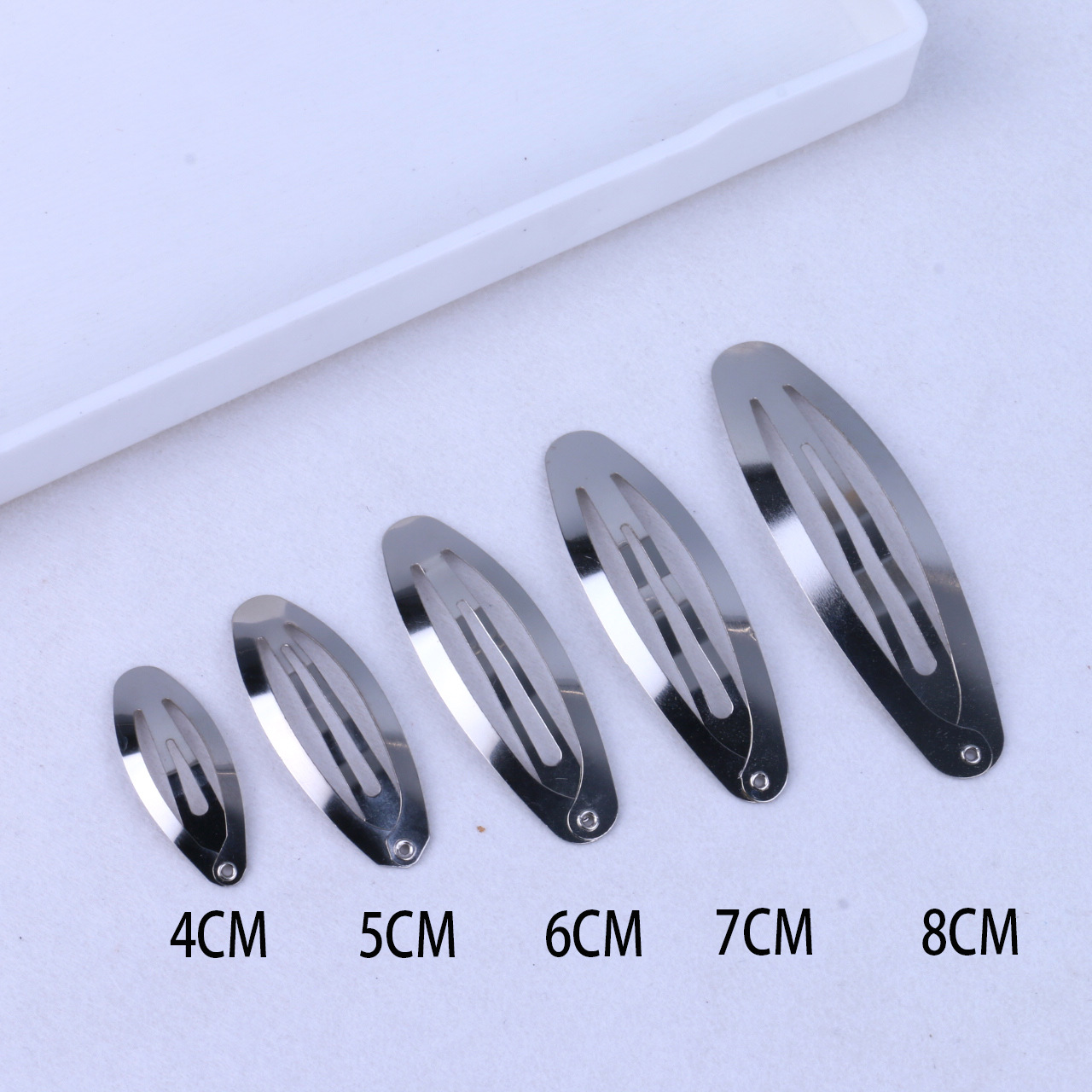 Guangdong thickened square BB clip spot wholesale water drop clip metal headwear hair accessories bangs hair clip BB clip 8