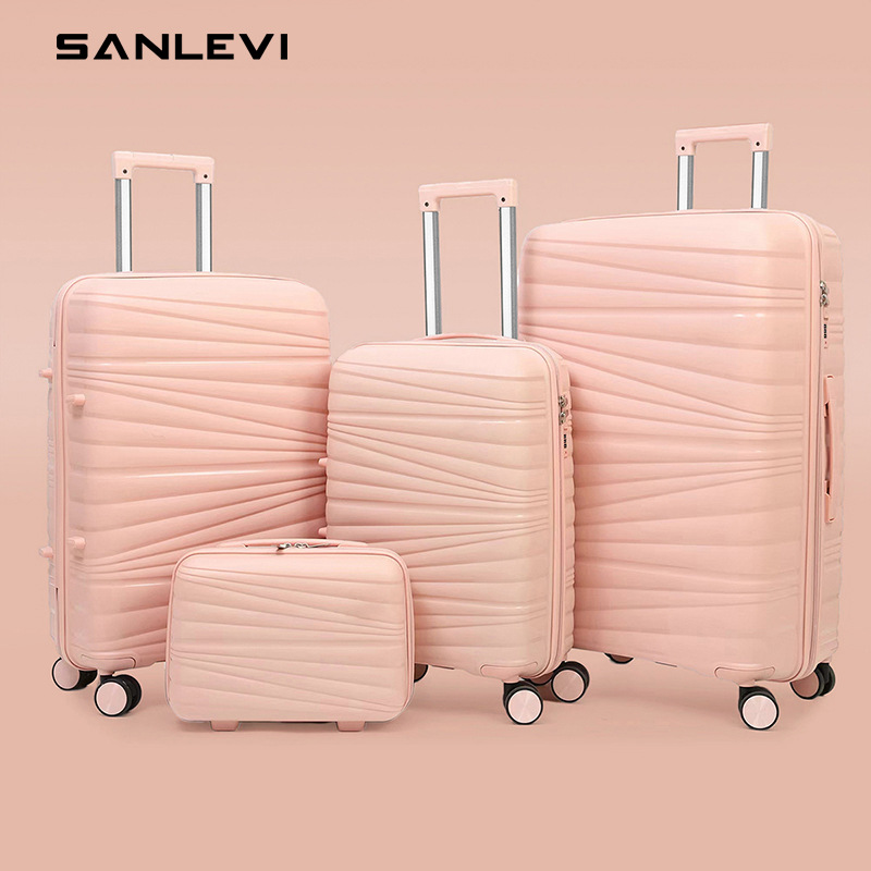 Simple suitcase four-piece set 20/24/28 set large capacity password suitcase travel luggage trolley case