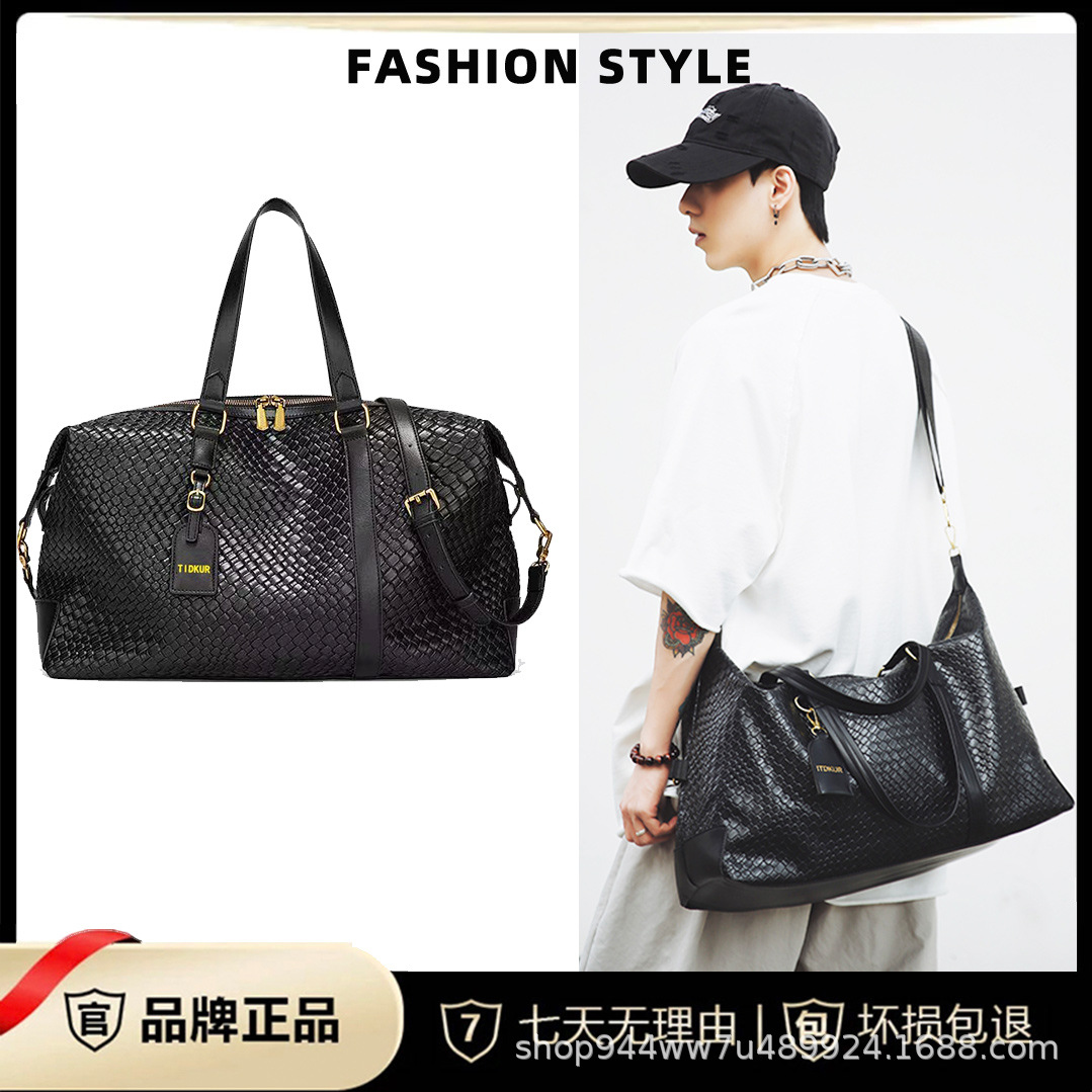 Gym bag, men's dry and wet separation sports backpack, hand luggage, short-distance travel bag, women's large-capacity commuting bag, simple