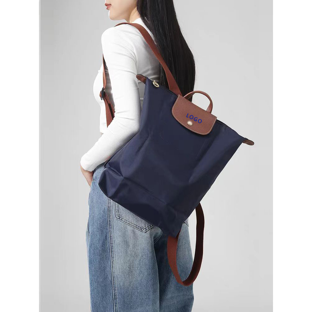 2025 New Backpack Nylon Waterproof Travel Backpack Unisex Large Capacity Longxiang Foldable Backpack