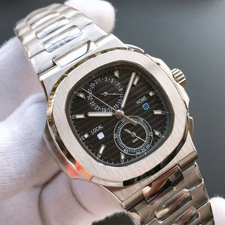 Fully automatic mechanical men's watch luxury design Nautilus watch men's steel band watch cross-border wholesale